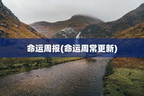 命运周报(命运周常更新)