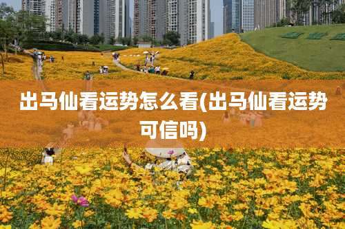 出马仙看运势怎么看(出马仙看运势可信吗)