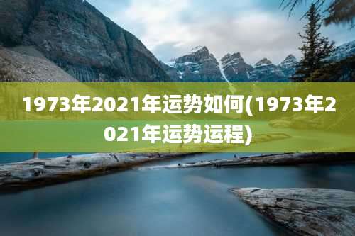 1973年2021年运势如何(1973年2021年运势运程)