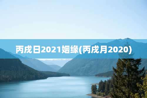 丙戌日2021姻缘(丙戌月2020)