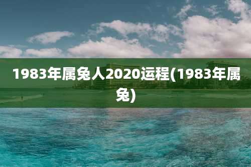 1983年属兔人2020运程(1983年属兔)