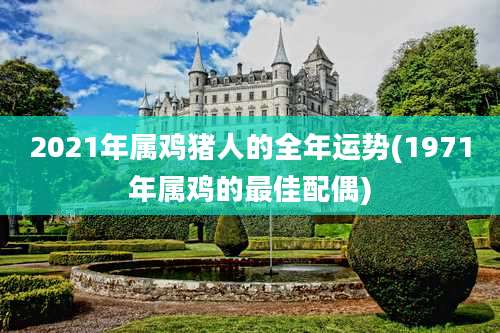 2021年属鸡猪人的全年运势(1971年属鸡的最佳配偶)