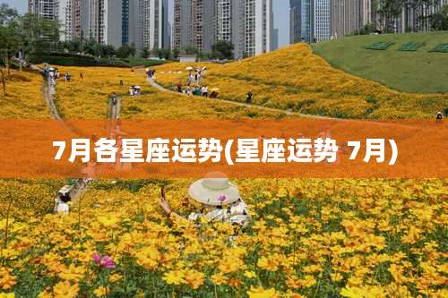 7月各星座运势(星座运势 7月)