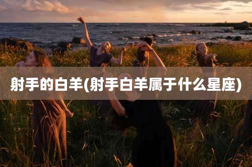 射手的白羊(射手白羊属于什么星座)