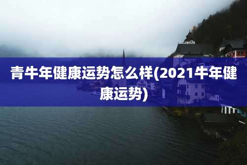 青牛年健康运势怎么样(2021牛年健康运势)