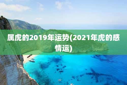 属虎的2019年运势(2021年虎的感情运)