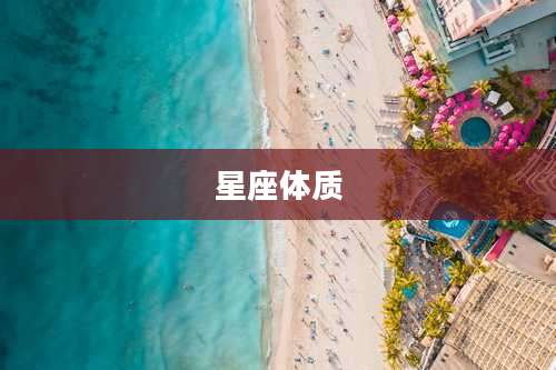 星座体质