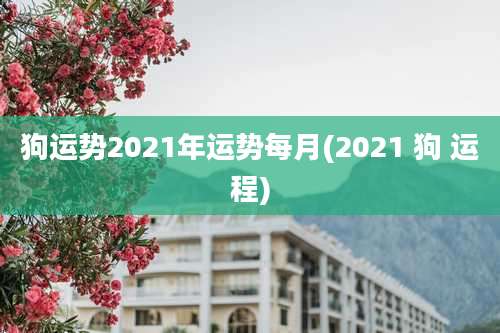 狗运势2021年运势每月(2021 狗 运程)