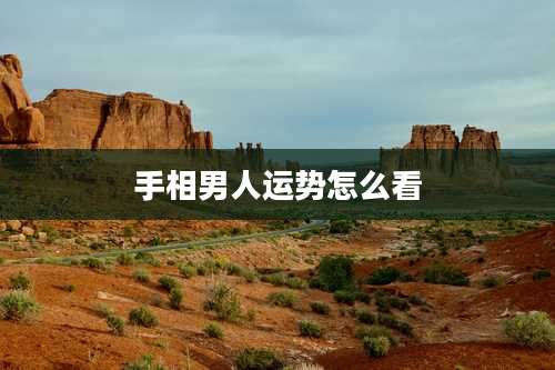 手相男人运势怎么看