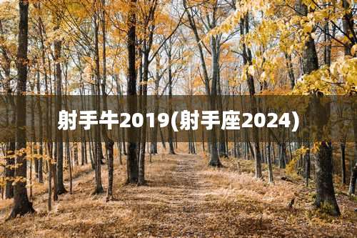 射手牛2019(射手座2024)
