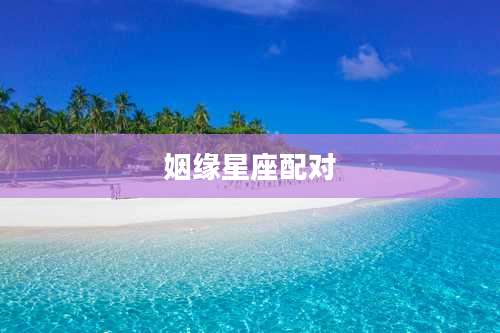 姻缘星座配对