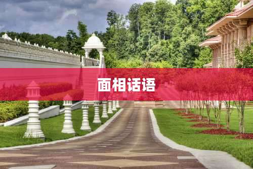 面相话语