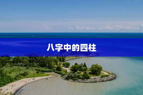 八字中的四柱
