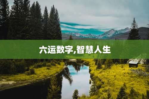 六运数字,智慧人生