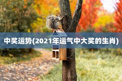 中奖运势(2021年运气中大奖的生肖)