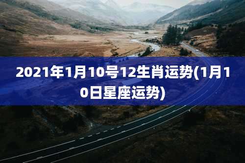 2021年1月10号12生肖运势(1月10日星座运势)
