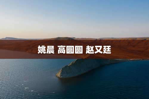 姚晨 高圆圆 赵又廷