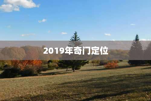 2019年奇门定位