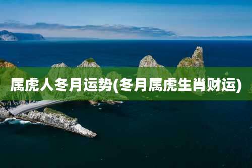 属虎人冬月运势(冬月属虎生肖财运)