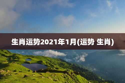 生肖运势2021年1月(运势 生肖)