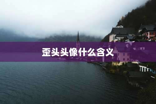 歪头头像什么含义