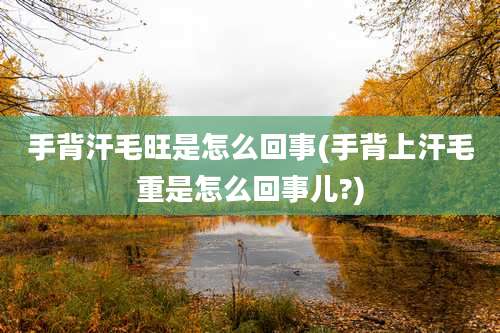 手背汗毛旺是怎么回事(手背上汗毛重是怎么回事儿?)