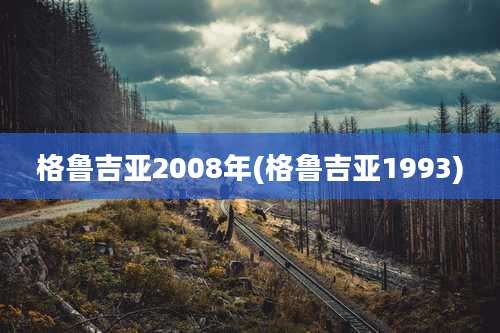 格鲁吉亚2008年(格鲁吉亚1993)