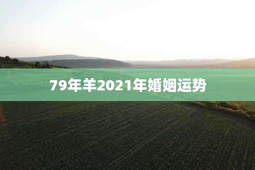 79年羊2021年婚姻运势