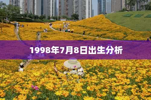 1998年7月8日出生分析