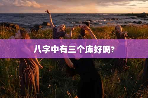 八字中有三个库好吗?