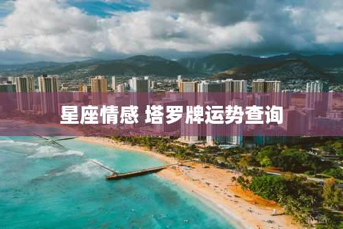 星座情感 塔罗牌运势查询