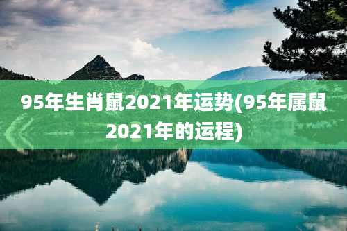 95年生肖鼠2021年运势(95年属鼠2021年的运程)