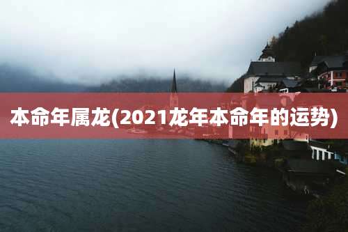 本命年属龙(2021龙年本命年的运势)