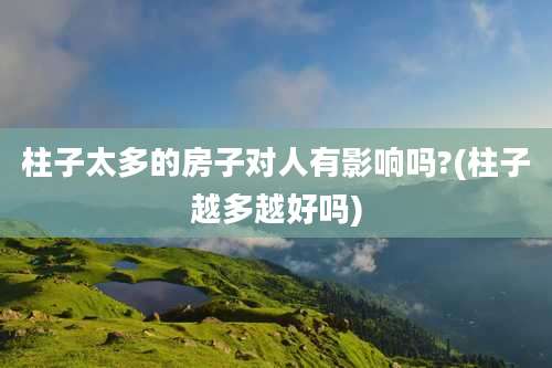 柱子太多的房子对人有影响吗?(柱子越多越好吗)