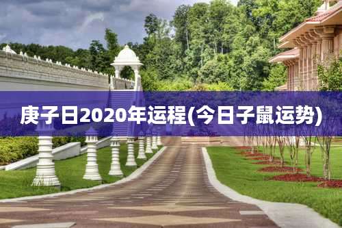 庚子日2020年运程(今日子鼠运势)