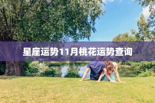 星座运势11月桃花运势查询