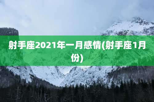 射手座2021年一月感情(射手座1月份)