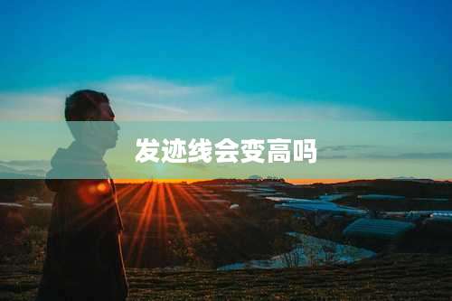 发迹线会变高吗