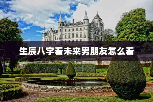 生辰八字看未来男朋友怎么看