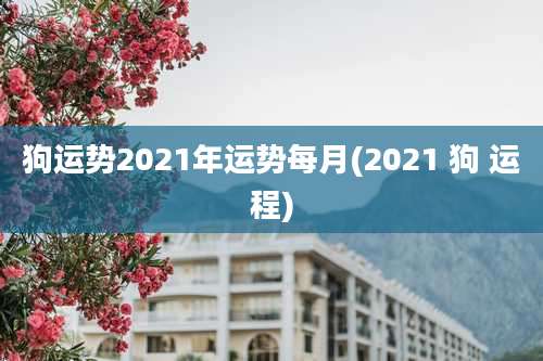 狗运势2021年运势每月(2021 狗 运程)