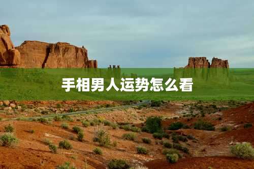 手相男人运势怎么看