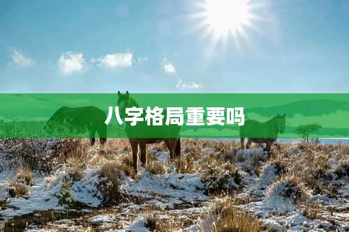 八字格局重要吗