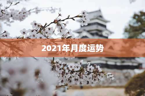 2021年月度运势