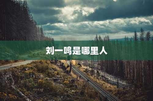 刘一鸣是哪里人