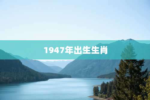 1947年出生生肖