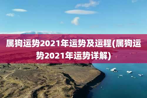 属狗运势2021年运势及运程(属狗运势2021年运势详解)