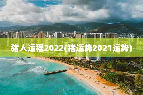 猪人运程2022(猪运势2021运势)