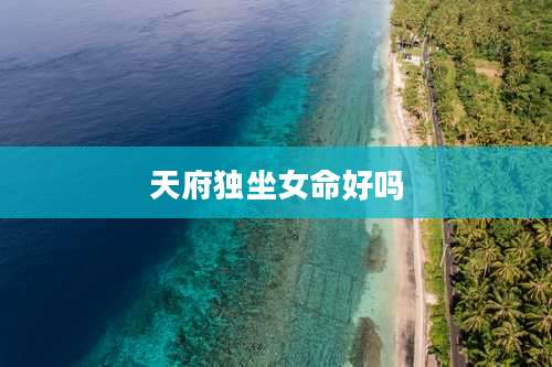 天府独坐女命好吗