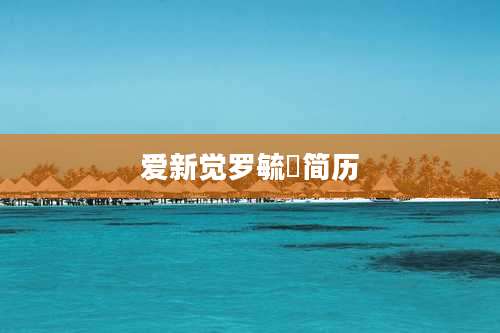 爱新觉罗毓峘简历