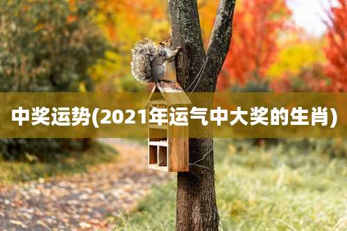 中奖运势(2021年运气中大奖的生肖)